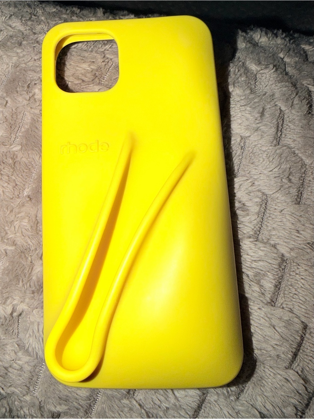 Yellow  RHODE Silicone Phone Case iPhone 13